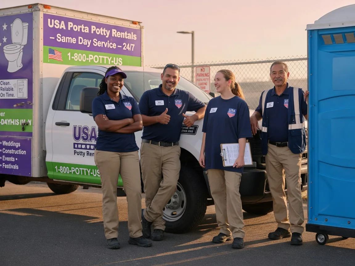 Porta Potty Rental company in Waterloo, IL